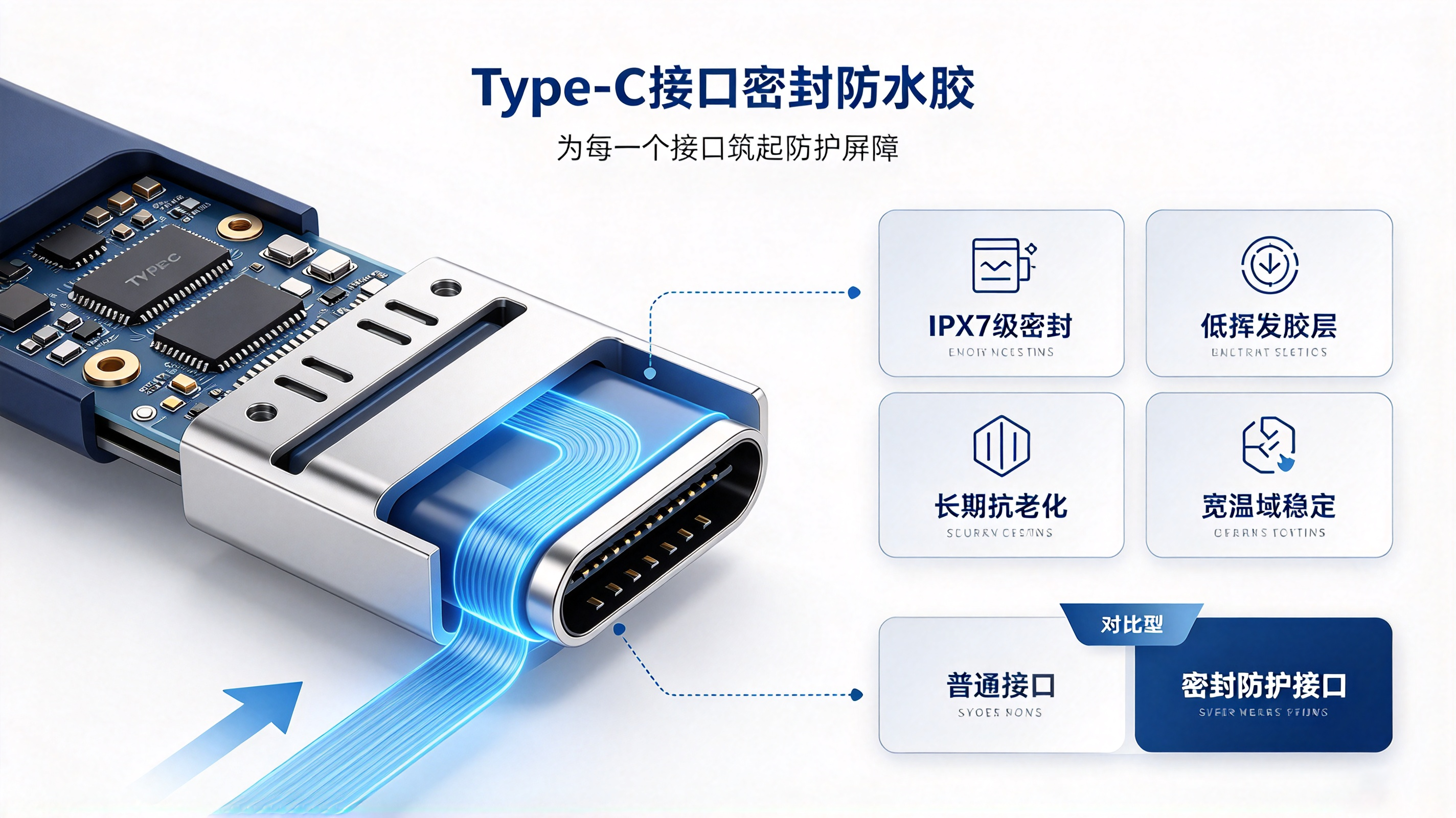 Type-C / USB 密封防水胶：为每一个接口筑起防护屏障